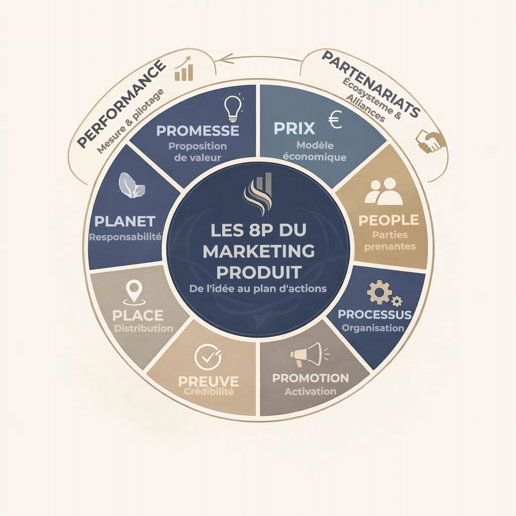 Description des 8P ou 10P du Marketing